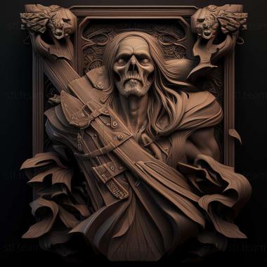 3D модель Гра Iratus Lord of the Dead (STL)